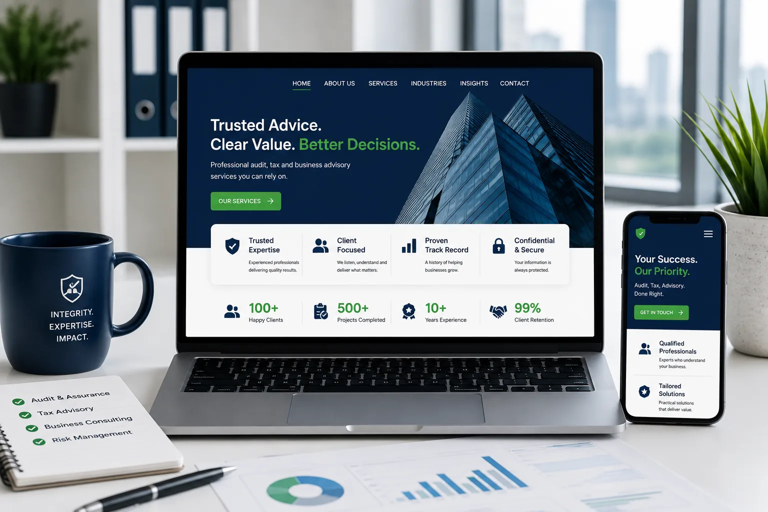 Why Auditors and Consultants Need a Website That Builds Instant Trust article image