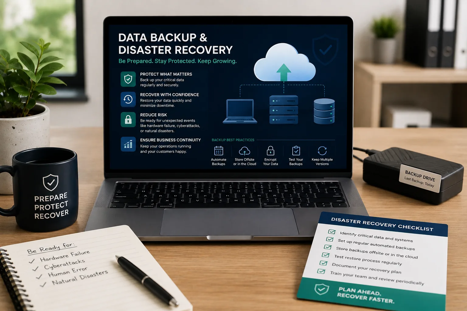 Data Backup and Disaster Recovery: What Every Business Needs article image