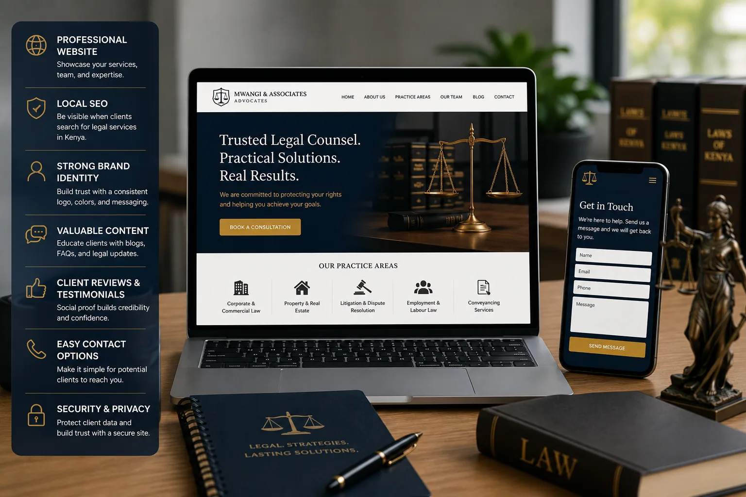 Digital Presence Essentials for Law Firms in Kenya article image