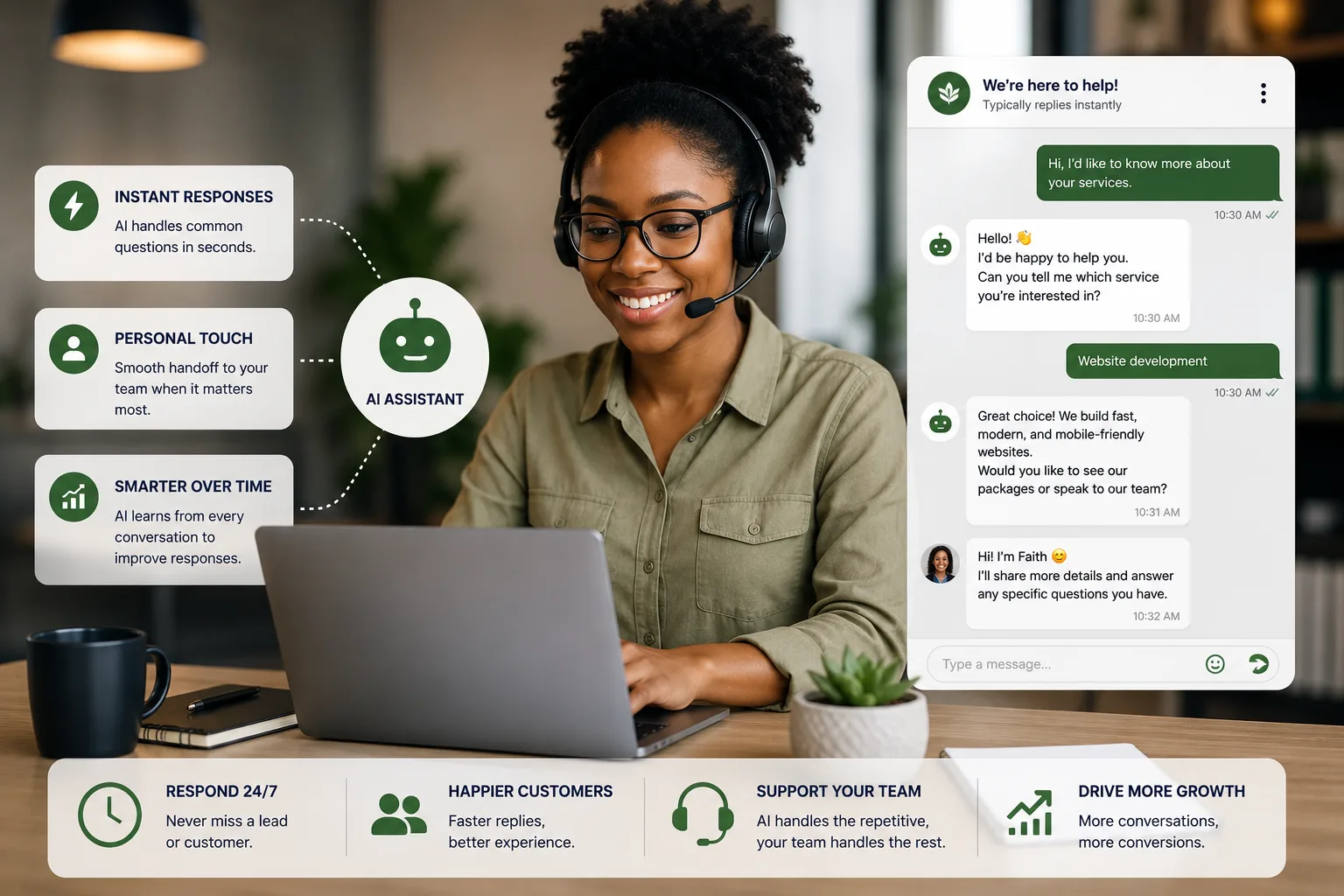 Using AI to Respond Faster to Customer Enquiries Without Losing the Personal Touch article image