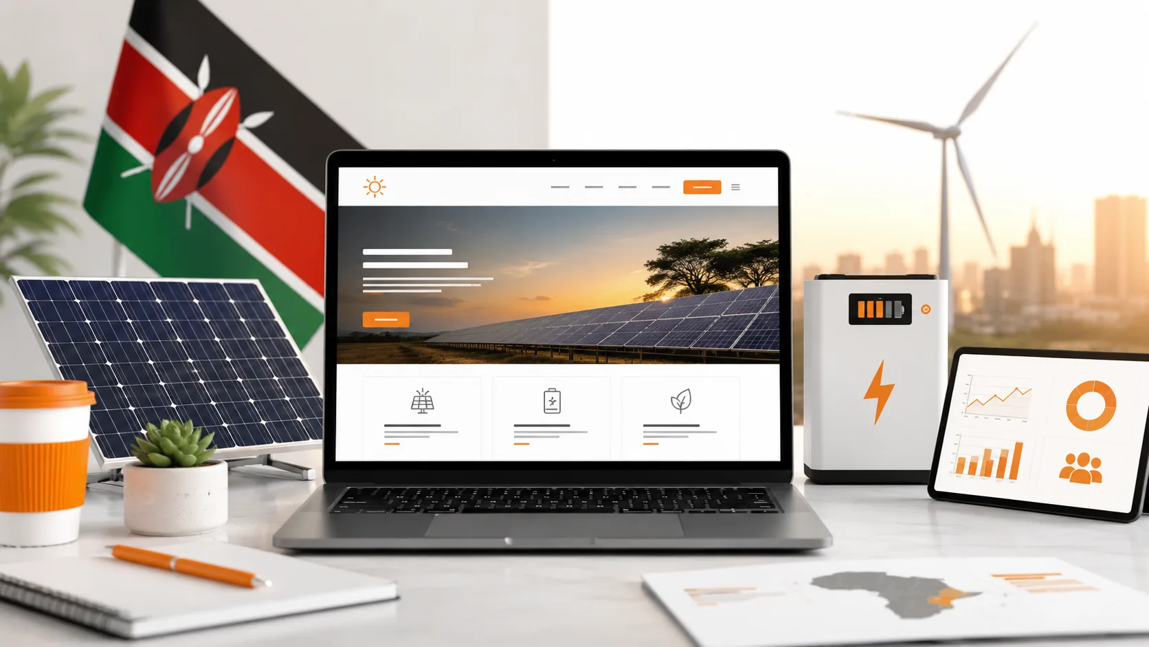 Digital Presence for Renewable Energy Companies in Kenya