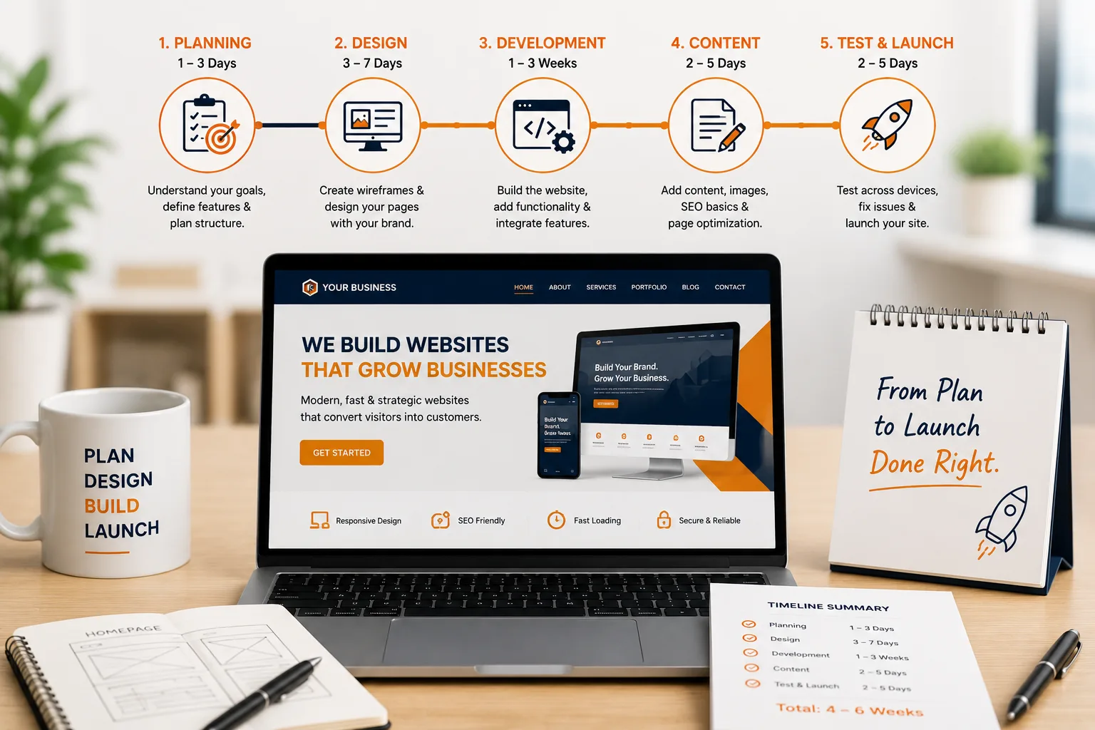How Long Should a Business Website Take to Build? A Realistic Timeline article image