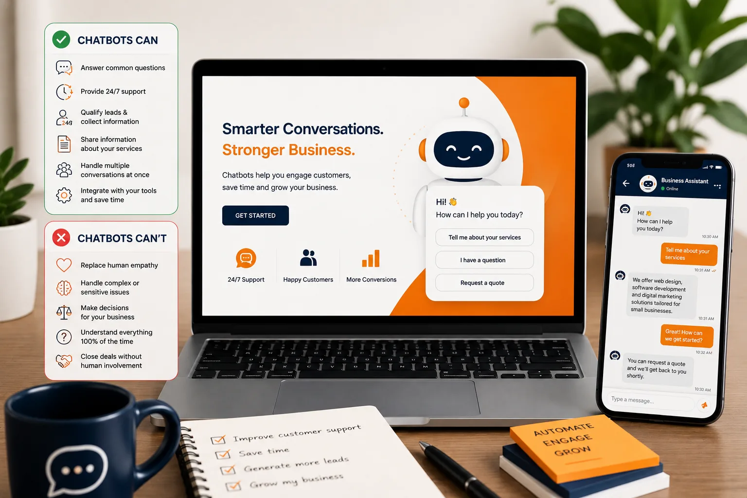 Chatbots for Small Business: What They Can (and Can't) Do for You article image