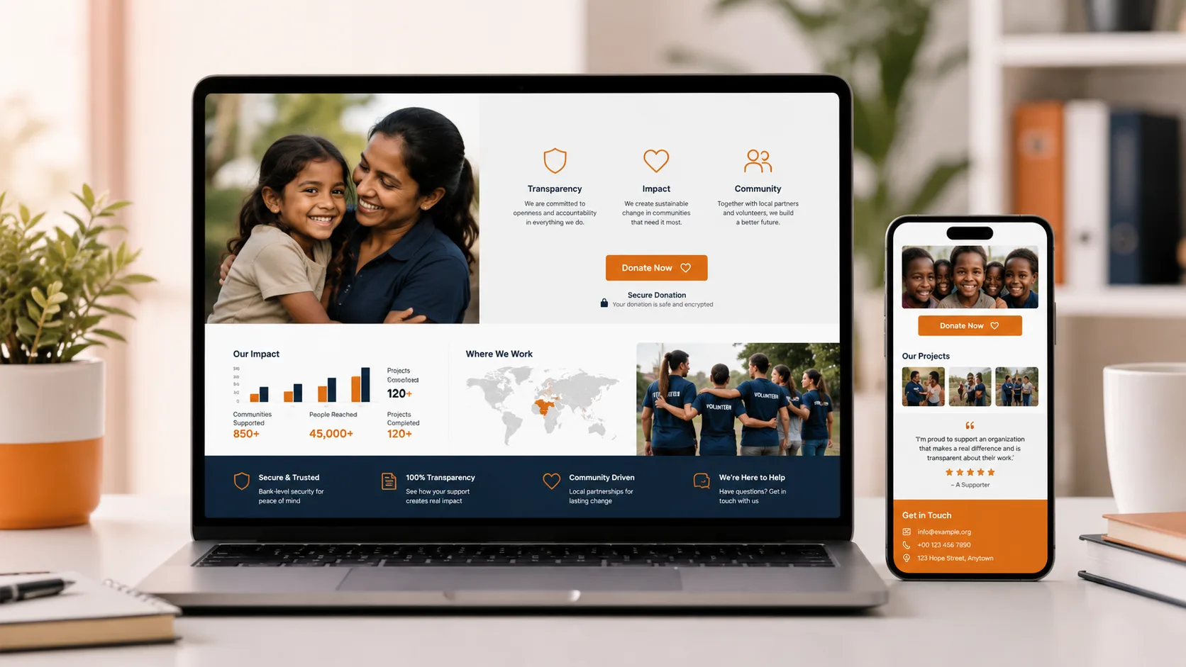 Why NGOs Need Professional Websites to Build Donor Trust article image