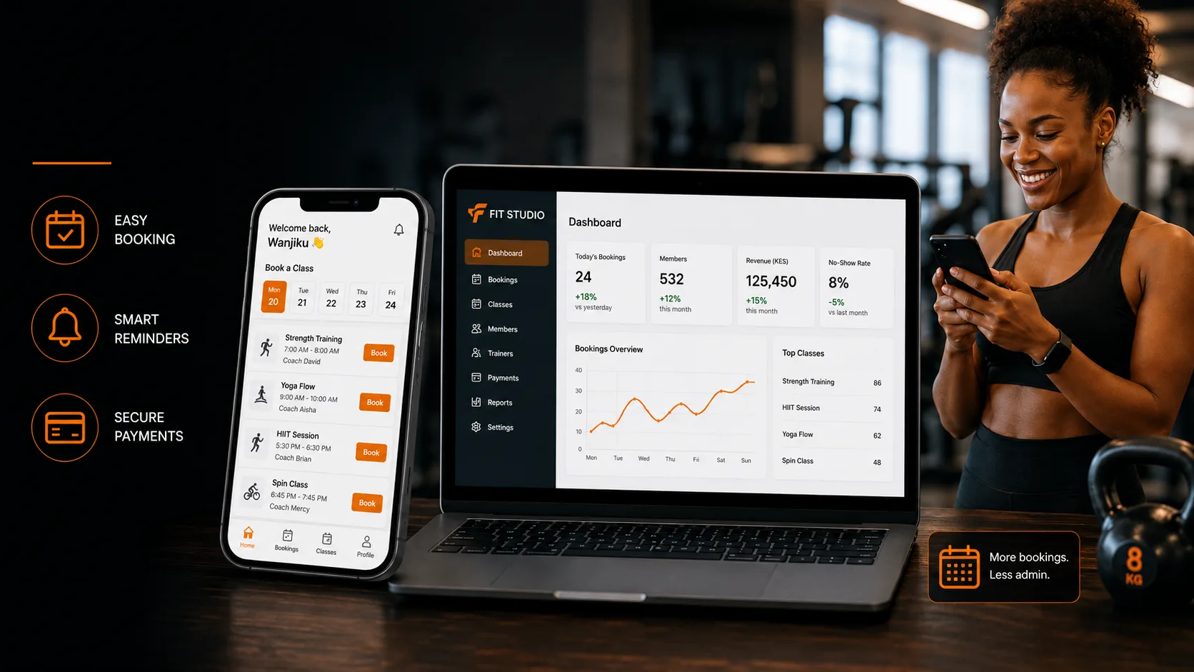 Booking Systems for Fitness Studios and Gyms in Kenya article image